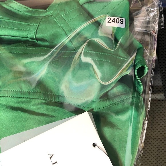 A.L.C. Blakely Dress Green NWT 10 - Picture 9 of 9